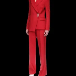 Asymmetric Double Breasted Jacket