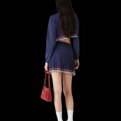 Baseball Cropped Jumper