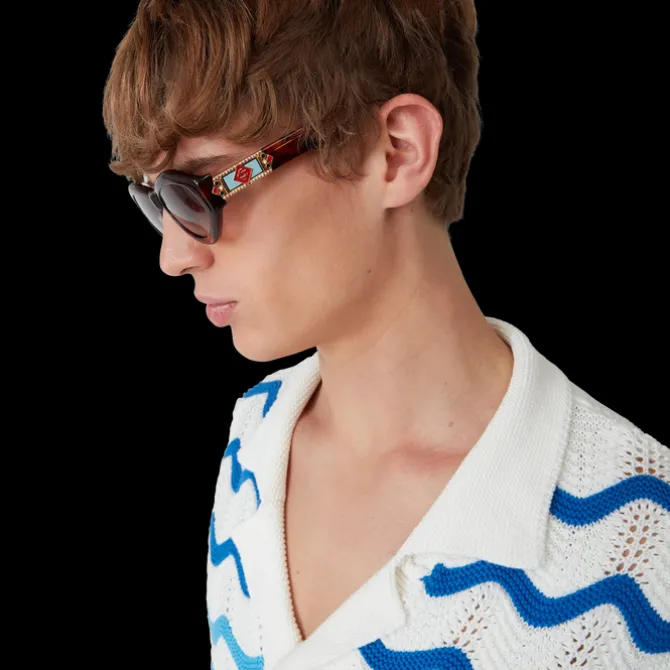 Black The Classic Metope Sunglasses