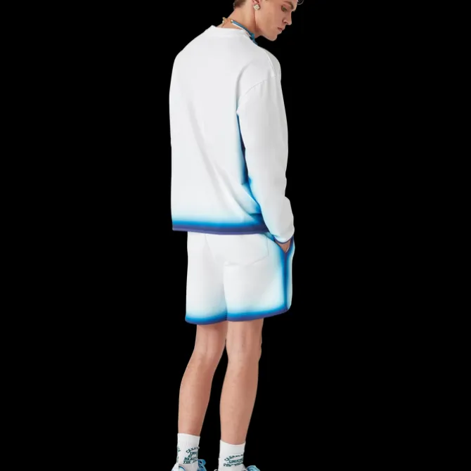 Blue Fade Long Sleeve T-Shirt