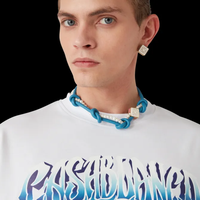 Blue Fade Long Sleeve T-Shirt