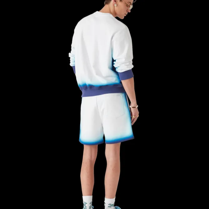 Blue Fade Sweatshorts