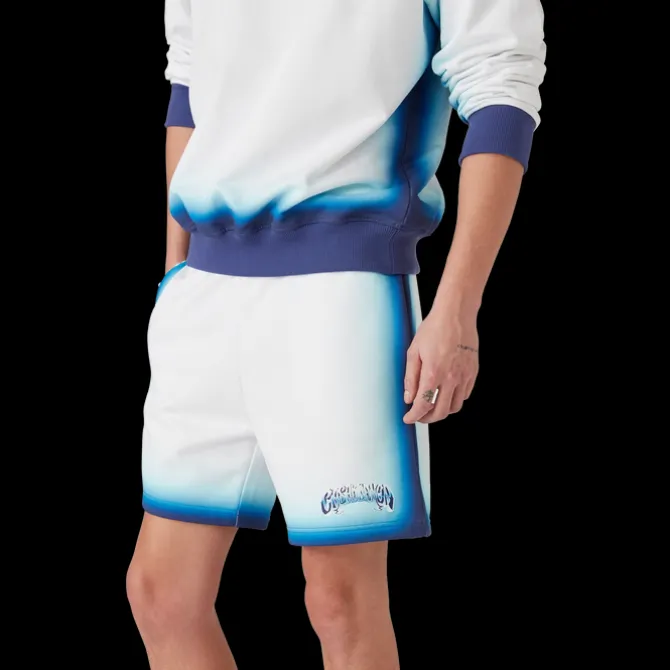 Blue Fade Sweatshorts