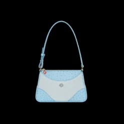 Blue Jeanne Pochette Shoulder Bag