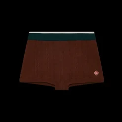 Cable Knit Mini Shorts