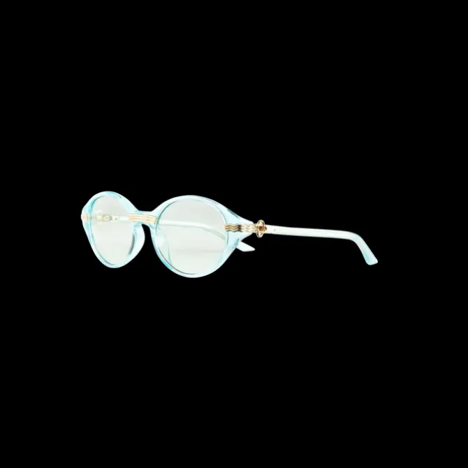 Cannes Gold & Light Green Sunglasses