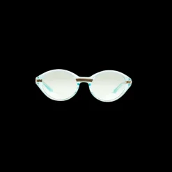 Cannes Gold & Light Green Sunglasses