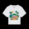 Casa Beach Wave Cropped T-Shirt