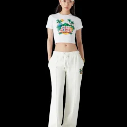 Casa Beach Wave Cropped T-Shirt