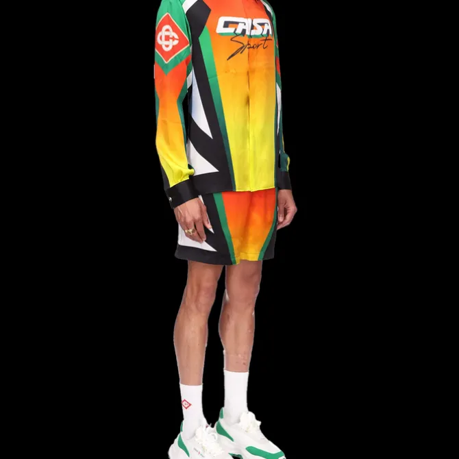 Casa Moto Sport Silk Shirt