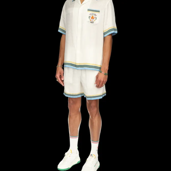 Casa Way Short Sleeve Silk Shirt