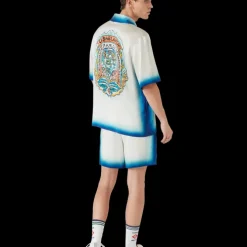 Casa Way Skate Short Sleeve Silk Shirt