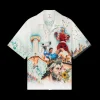 Celebration Du Sport Short Sleeve Silk Shirt