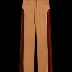 Chenille Panelled Track Pants