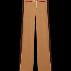 Chenille Panelled Track Pants