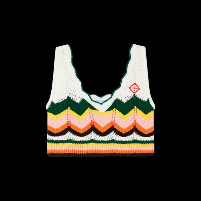 Chevron Lace Bra