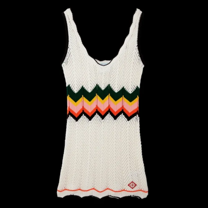 Chevron Lace Dress