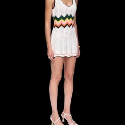 Chevron Lace Dress