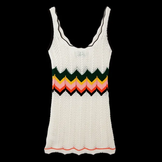 Chevron Lace Dress