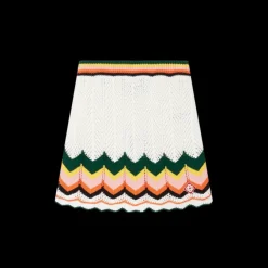 Chevron Lace Skirt