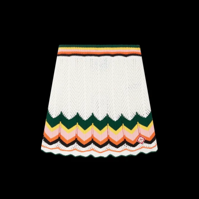 Chevron Lace Skirt
