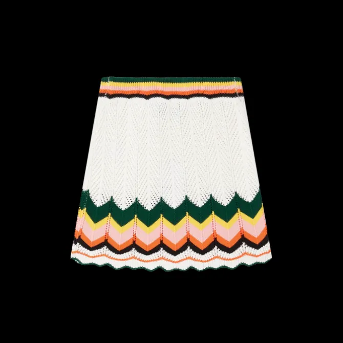 Chevron Lace Skirt