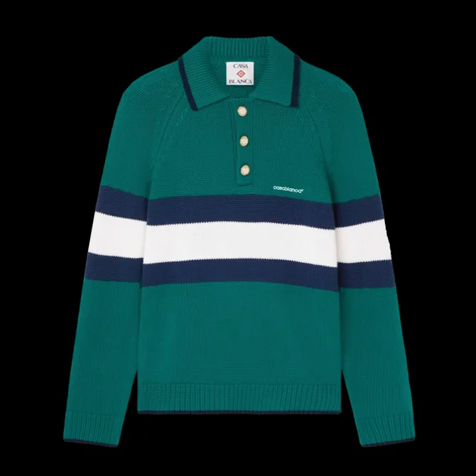 Colourblock Polo Shirt
