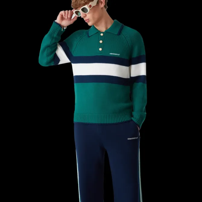 Colourblock Polo Shirt