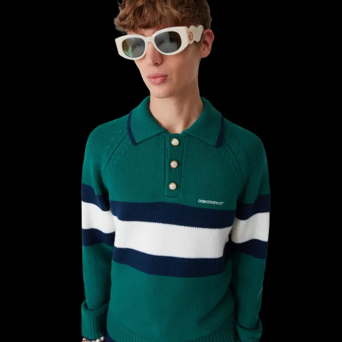 Colourblock Polo Shirt