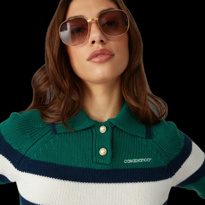 Colourblock Polo Shirt