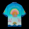 Coquillage Coloré Silk Shirt