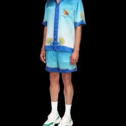 Coquillage Coloré Silk Shirt