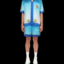 Coquillage Coloré Silk Shirt