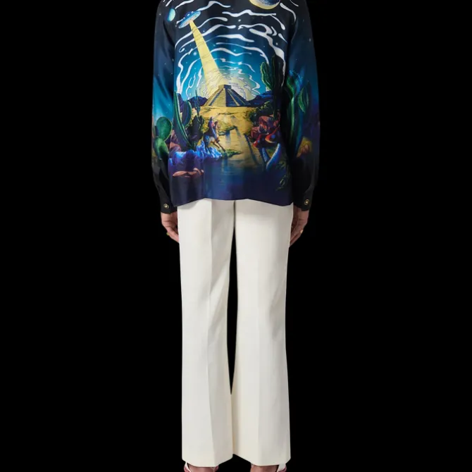 Cowboy De L'Espace Silk Shirt