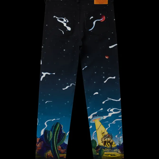 Cowboy De L'Espace Straight Leg Jeans
