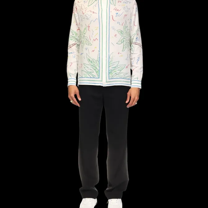 Crayon Tennis Club Silk Shirt