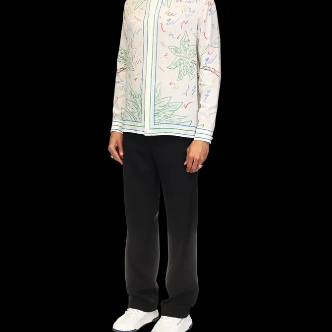 Crayon Tennis Club Silk Shirt