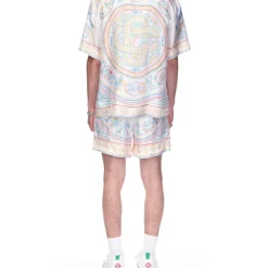 Crayon Vase Silk Shirt