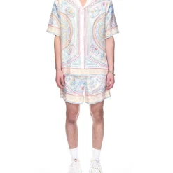 Crayon Vase Silk Shirt
