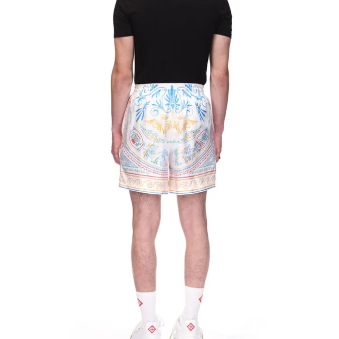 Crayon Vase Silk Shorts