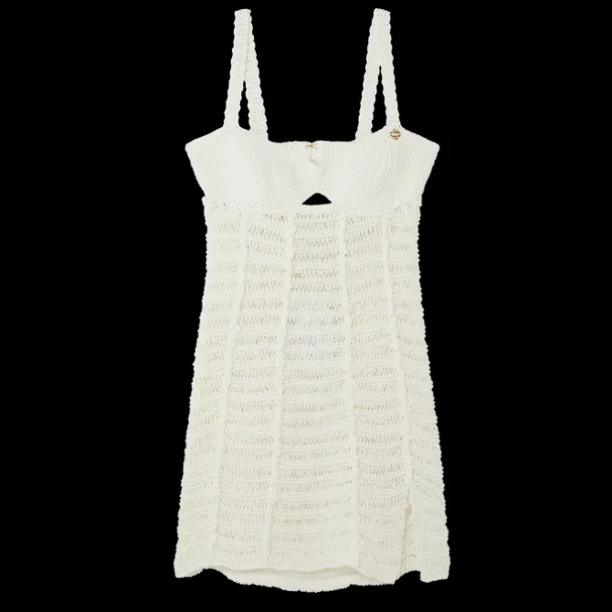 Crochet Bustier Dress