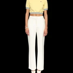 Cropped Pique Polo