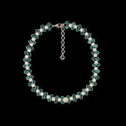 Crystal & Pearl Necklace
