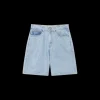 Crystal Embellished Denim Shorts