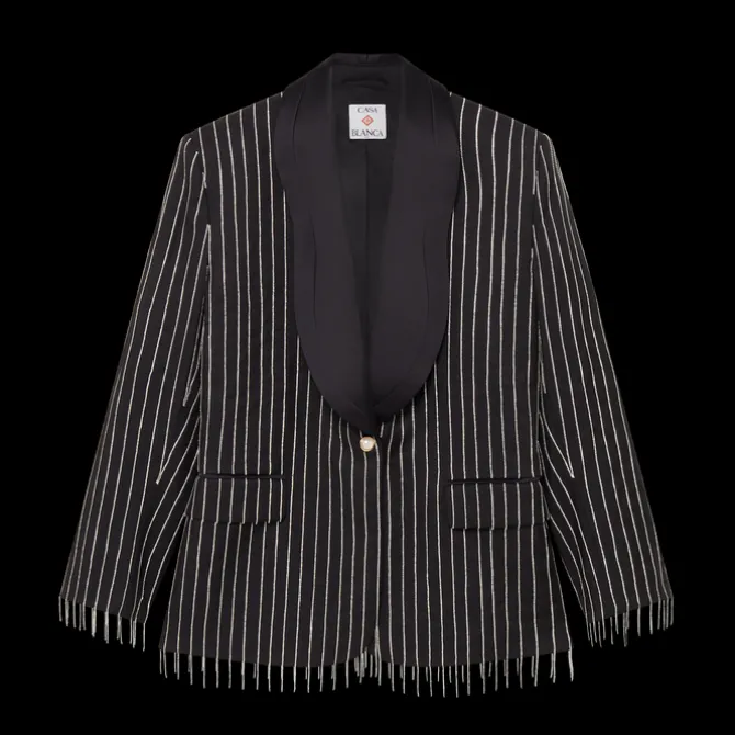 Crystal Embellished Tailored Jacket