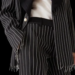 Crystal Embellished Tailored Trousers