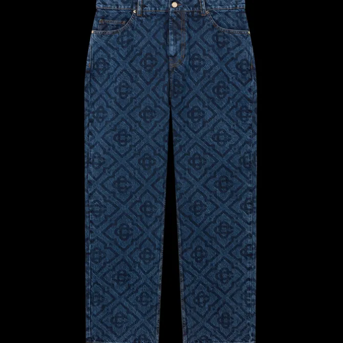 Dark Vintage Monogram Jeans