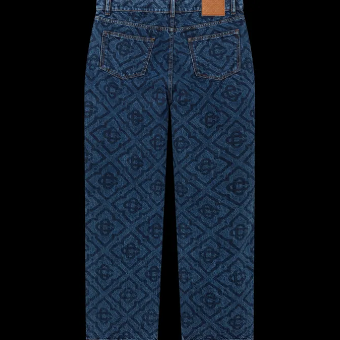 Dark Vintage Monogram Jeans