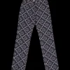 Denim Monogram Classic Straight Leg Jean