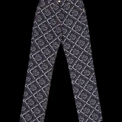 Denim Monogram Classic Straight Leg Jean
